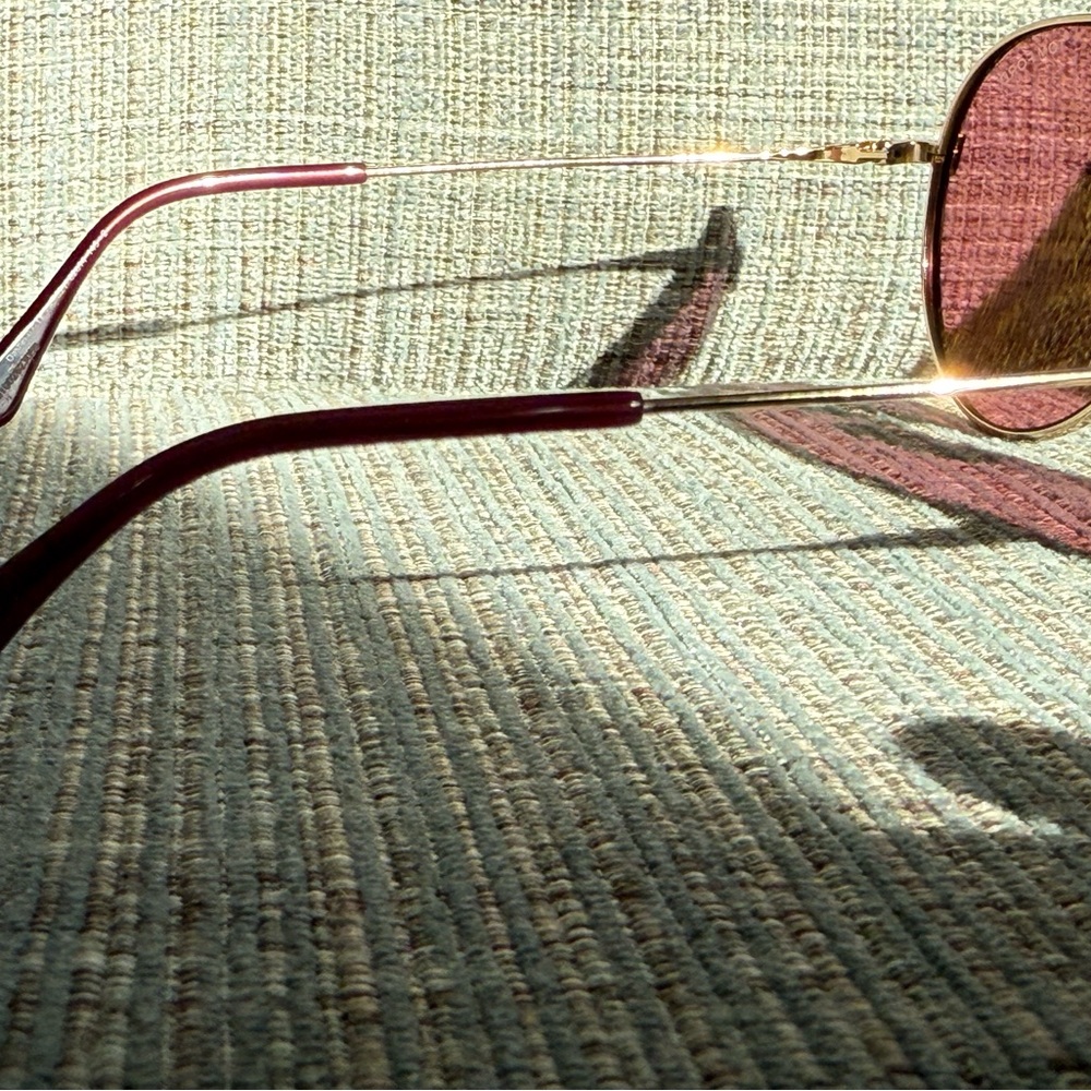 Tom Ford Aviator Sunglasses with Gold Frame and Tinted Lenses - Picture 8 of 11